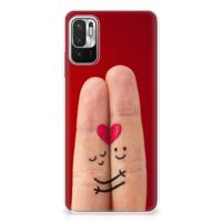 Xiaomi Redmi Note 10/10T 5G | Poco M3 Pro | Sillicone Back Cover | Liefde - Origineel Romantisch Cadeau