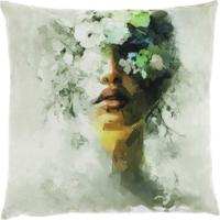 Unique Living kussen siwa groen 45 x 45 cm | 6 stuks