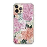 Kindness matters: iPhone 13 Pro Max Transparant Hoesje