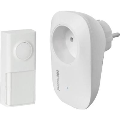 Draadloze plug-in gong zonder batterij - EcoBell 100 Plug - SCS SENTINEL