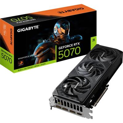 Gigabyte Nvidia GeForce RTX 5070 Videokaart GeForce RTX 5070 12 GB