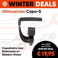 Ultimusician Capo-S Capodastro voor Elektrische en Western Gitaar - Aanbieding, op = op