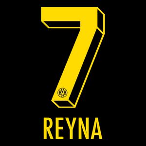 Reyna 7 (Officiële Borussia Dortmund Away Bedrukking 2022-2024)