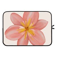 Pink Ellila Flower: Laptop sleeve 13 inch