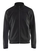 Blåkläder Service Sweatshirt met rits 33622526 | Zwart/Donkergrijs | Maat XS - 7330509556016 Blåkläder Service Sweatshirt met rits 33622526 | Zwart/Donkergrijs | Maat XS - 7330509556016