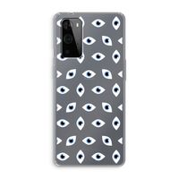 Eyes pattern: OnePlus 9 Pro Transparant Hoesje