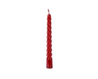 Decoris Kerstboomkaars rood ø1,2x10cm set a 8