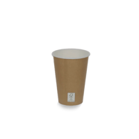 Kartonnen koffiebeker 180cc 7.5oz kraftlook FSC Mix Credit