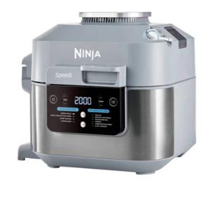 Ninja ON400DE friteuse Enkel 5,7 l Vrijstaand 1760 W Heteluchtfriteuse Grijs