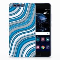 Huawei P10 Plus | TPU bumper | Waves Blue
