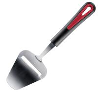 Westmark keuken gerei - kaasschaaf - zilver/zwart/rood - RVS - 24 x 7 cm