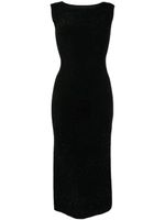 Galvan robe Aphrodite Sparkle - Noir