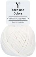 Yarn and Colors Must-have Minis 001 White