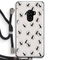 Miauw: Xiaomi Mi Mix 2 Transparant Hoesje met koord