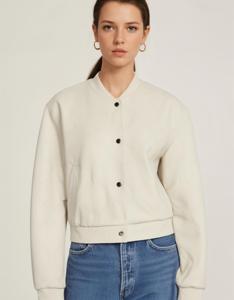 Only Onldawny Faux Suede Bomber Cc Pnt Jackets 4786423 Pumice Stone