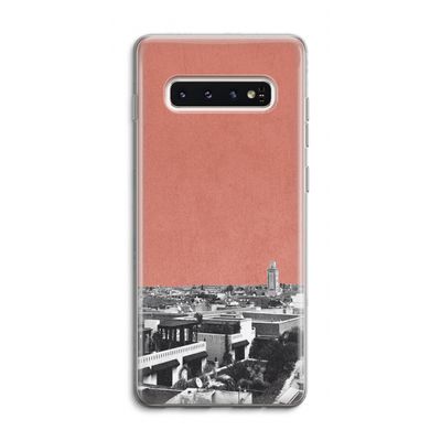 Marrakech Skyline : Samsung Galaxy S10 4G Transparant Hoesje