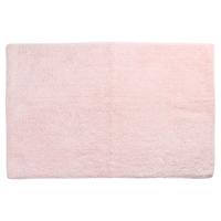 Differnz Initio badmat 100% katoen - geschikt voor vloerverwarming - 50 x 80 cm - roze