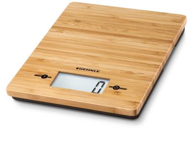 Soehnle KWD Bamboo Keukenweegschaal Digitaal Weegbereik (max.): 5 kg Bruin