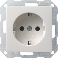 018827  - Schuko-socket pure white, 018827 - thumbnail