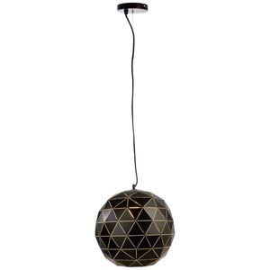 Deko Light Asterope rund 400 342133 Hanglamp LED, Halogeen E27 40 W Zwart