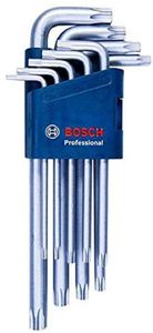 Bosch Blauw 1600A01TH4 | hoeksleutelset | 9 Delig | Torx - 1600A01TH4
