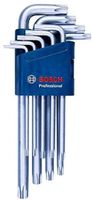 Bosch Blauw 1600A01TH4 | hoeksleutelset | 9 Delig | Torx - 1600A01TH4 - thumbnail