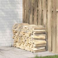 VidaXL Doorzichtig zeildoek met zeilringen 1x3 m pvc