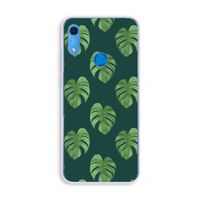Monstera leaves: Huawei Y6s Transparant Hoesje