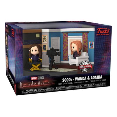 WandaVision POP! Mini Moment Vinyl Figure Set Living Room 00's Special Edition 4cm WandaVision POP! Mini Moment Vinyl Figure Set Living Room 00's Special Edition 4cm