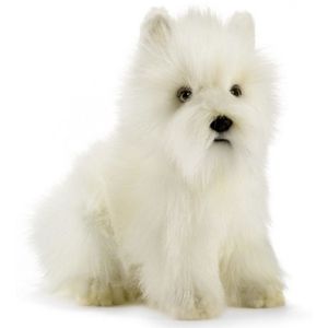 Hansa pluche West Highland Terrier knuffel 23 cm   -