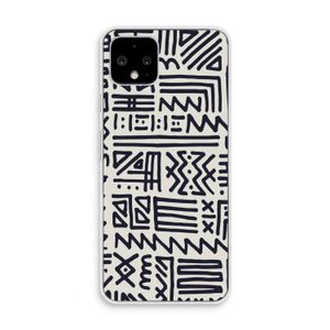 Marrakech print: Pixel 4 Transparant Hoesje