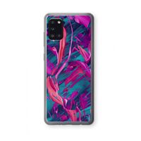 Pink Clouds: Samsung Galaxy A31 Transparant Hoesje