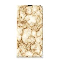 iPhone 14 Standcase Marmer Goud - thumbnail