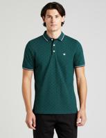 Jack & Jones Jprpaulos Play Aop Blu. Ss Polo Poloshirts Deep Teal New