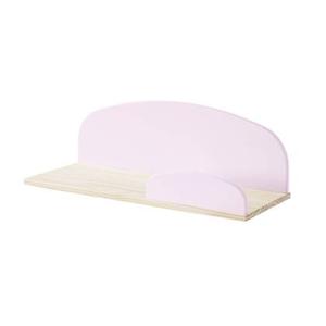 LUCEVI - Kiddy Wandplank 65cm - Hout - Roze - 65x25x21.5 cm