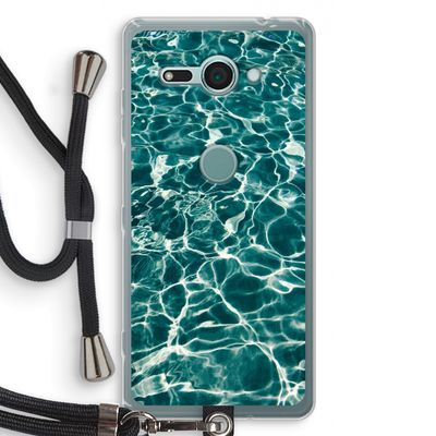 Weerkaatsing water: Sony Xperia XZ2 Compact Transparant Hoesje met koord
