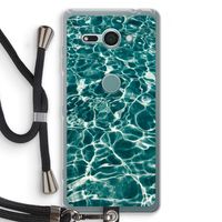 Weerkaatsing water: Sony Xperia XZ2 Compact Transparant Hoesje met koord