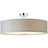 Brilliant Grijze plafondlampAndria Ø 60cm - 93522/63