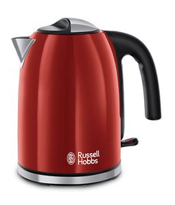 Russell Hobbs 20412-70 waterkoker Zwart, Rood, Roestvrijstaal