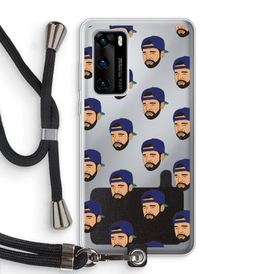 Drake Away: Huawei P40 Transparant Hoesje met koord