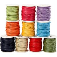 Creativ Company Katoenkoord, dikte 2 mm, sterke kleuren, 10x25 m/ 1 doos