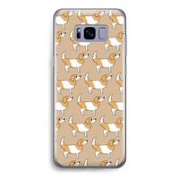 Doggy: Samsung Galaxy S8 Transparant Hoesje