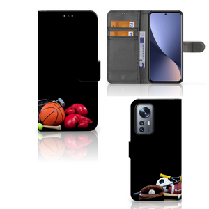 Xiaomi 12 Pro Wallet Case met Pasjes Sports