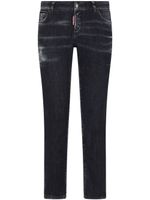 DSQUARED2 jean slim à effet usé - Noir