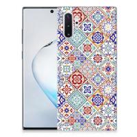 Samsung Galaxy Note 10 Plus | TPU | Siliconen hoesje | Tiles Color