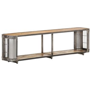 Tv-meubel 150x30x40 cm massief mangohout