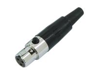 OMNITRONIC Mini XLR socket 3-pin OMNITRONIC Mini XLR socket 3-pin