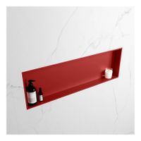 Wandnis Solid Surface Easy | In- en opbouw | 30x90x8 cm | 1 vak | Fire