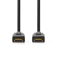 Nedis Ultra High Speed HDMI-Kabel | HDMI Connector | HDMI Connector | 8K@60Hz | 48 Gbps | 3.00 m | Rond | 6.7 mm | Zwart | Label - CVGL35000BK30 - thumbnail