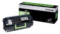 Lexmark 522 tonercartridge 1 stuk(s) Origineel Zwart - thumbnail